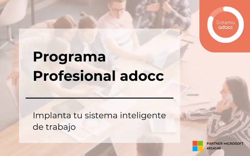 Programa Profesional adocc con Microsoft 365