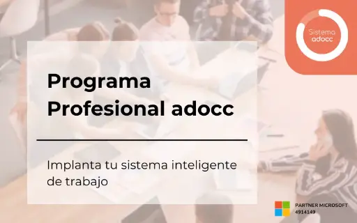 Programa Profesional adocc con Microsoft 365