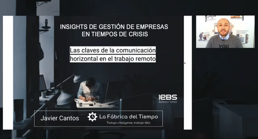 Webinar Las claves de la comunicación horizontal en el trabajo remoto
